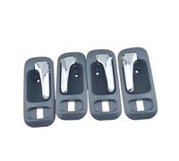 CMJAHU Adatto for H0nda CR-V 1997-2001 Odyssey 1995-1998 Maniglia interna della portiera Cornice cromata Nero Grigio Anteriore Posteriore Sinistra Destra Conducente Passeggero(Black,Right Side X1)
