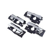 CMJAHU Adatto for Hyundai Accent 1.6L 2011 2012 2013 2014 2015 2016 1/2/4 pezzi maniglia interna cromata for portiera auto anteriore o posteriore sinistra o destra(Front Rear 4 pcs)