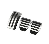 CMJAHU Adatto for Nissan X-trail T31 ROGUE Qashqai J10 Teana Altima AT MT Pedali for auto Lilmanta Auto Parti di copertura for pedali for auto in acciaio inossidabile(MT 3 Pcs)