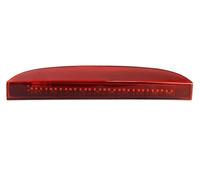 CMJAHU Adatto for Renault Clio II MK2 1998-2005, terza luce di stop rossa, luce di stop automatica centrale con montaggio alto, lente rossa fumé, OEM: 7700410753(1pcs LED Red Lens)