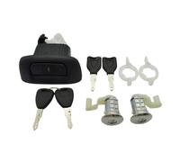 CMJAHU Adatto for Renault Thalia Clio Logan 1998-2010 7701472508 7700431773 7701472806 7701471221 Serratura del portellone posteriore e serratura della porta dell'auto(Tailgate w Door Lock)