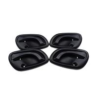 CMJAHU Adatto for Suzuki Jimny 1998-2019 e Grand Vitara 1998-2005 Grigio Nero Interno Maniglia Interna Porta Anteriore Posteriore Sinistra Destra SX DX(Black)