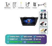 CMJAHU Adatto for Toyota Prius Plus V Alpha 2012-2017 DSP Autoradio GPS Stereo 2din Unità principale Android 15 Carplay Autoradio Lettore multimediale(2K 12G-256G 360 DVR)