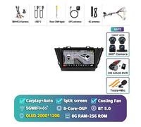 CMJAHU Adatto for Toyota Prius Plus V Alpha 2012-2017 DSP Autoradio GPS Stereo 2din Unità principale Android 15 Carplay Autoradio Lettore multimediale(2K 8G-256G 360 DVR)