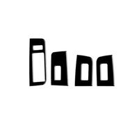 CMJAHU Misura for A/c-u-r/a TL 2004 2005 2006 2007 2008 Accessori for Interni Auto Finestra Ascensore Pannello Brand New ABS Gloss Nero adesivi