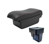 CMJAHU Misura for C-h-e-v-r-olet S10 Box bracciolo for auto Modifica interna Scatola di immagazzinaggio USB a doppio strato Console centrale Accessori auto Supporto for gomito(A3 Black white NOUSB)