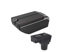 CMJAHU Misura for C-h-e-v-r-olet Sonic scatola bracciolo for C-h-e-v-r-olet Aveo bracciolo auto parti di retrofit auto scatola portaoggetti interna ricambi auto(B1 Red line 7 usb)