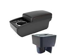 CMJAHU Misura for C-h-e-v-r-olet Tracker 2025 Auto Bracciolo Modifica Interni Doppio strato USB Scatola di Immagazzinaggio Center Console Accessori Auto Usb(B1 Red line 6 usb)