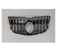 CMJAHU Misura for M-e-r-c-e-d-e-s B-e-n-z GLK X204 GLK220 GLK250 GLK300 GLK350 2008-2015 Stelle GT Stile Paraurti Anteriore Griglia Grill Accessori Tuning(13-15 GT Silvery)