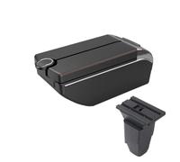 CMJAHU Misura for P-e-u-g-e-o-t 206 Auto Bracciolo P-e-u-g-e-o-t 206 Cc Auto Center Console Multi-funzionale Scatola di Immagazzinaggio Interni Modifica Auto USB Accesso(B2 Black line 7 usb)