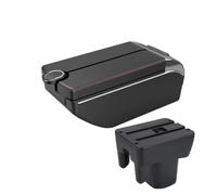 CMJAHU Misura for T-o-y-o-t-a Avanza 2009 Modifica Bracciolo Auto Interni Auto Center Console USB Scatola di Immagazzinaggio Gomito Resto Accessorio Con Portabicchieri(B1 Red line 7 usb)