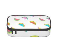 CMJSGG Anguria colorata divertente, Astuccio per matite, Astuccio per matite Astuccio per penne a matita di grande capacità Borsa per cosmetici