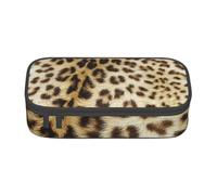 CMJSGG Animali dalla pelle di leopardo, Astuccio per matite, Astuccio per matite Astuccio per penne a matita di grande capacità Borsa per cosmetici