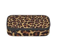 CMJSGG Bel leopardo, Astuccio per matite, Astuccio per matite Astuccio per penne a matita di grande capacità Borsa per cosmetici