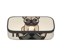 CMJSGG Bulldog francese, Astuccio per matite, Astuccio per matite Astuccio per penne a matita di grande capacità Borsa per cosmetici