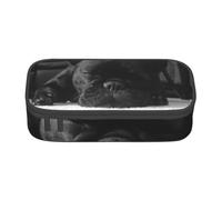 CMJSGG Bulldog francese, Astuccio per matite, Astuccio per matite Astuccio per penne a matita di grande capacità Borsa per cosmetici