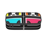 CMJSGG Bulldog francese stampato, Astuccio per matite, Astuccio per matite Astuccio per penne a matita di grande capacità Borsa per cosmetici