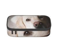 CMJSGG Cane Labrador Miele, Astuccio per matite, Astuccio per matite Astuccio per penne a matita di grande capacità Borsa per cosmetici