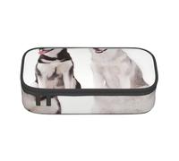 CMJSGG Cani Husky stampati, Astuccio per matite, Astuccio per matite Astuccio per penne a matita di grande capacità Borsa per cosmetici