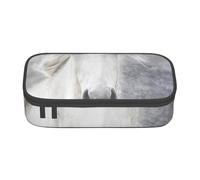 CMJSGG Cavallo Camargue, Astuccio per matite, Astuccio per matite Astuccio per penne a matita di grande capacità Borsa per cosmetici