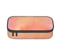 CMJSGG Corallo Acquerello Sfumature Rosa Arancione, Astuccio per matite, Astuccio per matite Astuccio per penne a matita di grande capacità Borsa per cosmetici