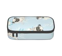 CMJSGG Cuccioli di cane simpatico cartone animato, Astuccio per matite, Astuccio per matite Astuccio per penne a matita di grande capacità Borsa per cosmetici