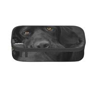CMJSGG Cucciolo di cane Labrador Black Lab Cane carino, Astuccio per matite, Astuccio per matite Astuccio per penne a matita di grande capacità Borsa per cosmetici