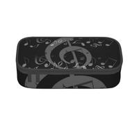 CMJSGG Cuore della nota musicale, Astuccio per matite, Astuccio per matite Astuccio per penne a matita di grande capacità Borsa per cosmetici