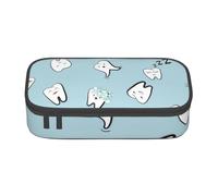 CMJSGG Denti Modello Dente Cartoon dentale, Astuccio per matite, Astuccio per matite Astuccio per penne a matita di grande capacità Borsa per cosmetici