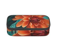 CMJSGG Fiore dell'alzavola e dell'arancio, Astuccio per matite, Astuccio per matite Astuccio per penne a matita di grande capacità Borsa per cosmetici