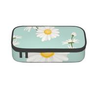 CMJSGG Fiore rigoglioso della margherita floreale, Astuccio per matite, Astuccio per matite Astuccio per penne a matita di grande capacità Borsa per cosmetici
