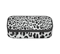 CMJSGG Fondo senza cuciture di disegno del modello del leopardo, Astuccio per matite, Astuccio per matite Astuccio per penne a matita di grande capacità Borsa per cosmetici