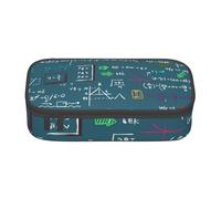 CMJSGG Formula matematica stampata, Astuccio per matite, Astuccio per matite Astuccio per penne a matita di grande capacità Borsa per cosmetici