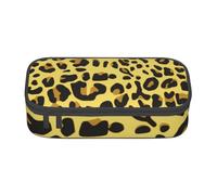 CMJSGG Ghepardo Leopardo Giallo, Astuccio per matite, Astuccio per matite Astuccio per penne a matita di grande capacità Borsa per cosmetici