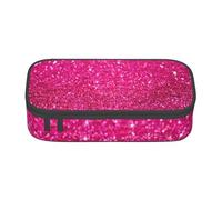 CMJSGG Glitter rosa, Astuccio per matite, Astuccio per matite Astuccio per penne a matita di grande capacità Borsa per cosmetici