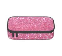 CMJSGG Glitter rosa, Astuccio per matite, Astuccio per matite Astuccio per penne a matita di grande capacità Borsa per cosmetici