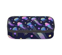 CMJSGG Le meduse si illuminano al buio, Astuccio per matite, Astuccio per matite Astuccio per penne a matita di grande capacità Borsa per cosmetici