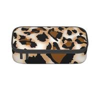 CMJSGG Leopardo Ghepardo Leopardo Amore, Astuccio per matite, Astuccio per matite Astuccio per penne a matita di grande capacità Borsa per cosmetici