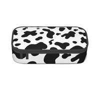 CMJSGG Macchie di mucca, Astuccio per matite, Astuccio per matite Astuccio per penne a matita di grande capacità Borsa per cosmetici