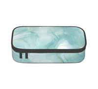 CMJSGG Marmo verde menta pastello, Astuccio per matite, Astuccio per matite Astuccio per penne a matita di grande capacità Borsa per cosmetici