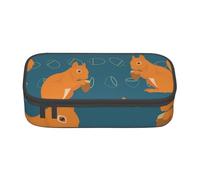 CMJSGG Modello animale simpatico scoiattolo, Astuccio per matite, Astuccio per matite Astuccio per penne a matita di grande capacità Borsa per cosmetici