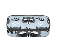 CMJSGG Modello carino di procione, Astuccio per matite, Astuccio per matite Astuccio per penne a matita di grande capacità Borsa per cosmetici
