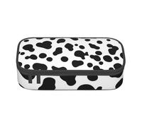 CMJSGG Modello di cane dalmata o struttura della pelle di mucca, Astuccio per matite, Astuccio per matite Astuccio per penne a matita di grande capacità Borsa per cosmetici