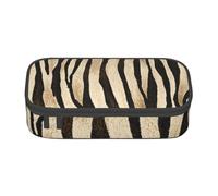 CMJSGG Modello di pelle di tigre, Astuccio per matite, Astuccio per matite Astuccio per penne a matita di grande capacità Borsa per cosmetici
