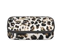 CMJSGG Modello leopardo, Astuccio per matite, Astuccio per matite Astuccio per penne a matita di grande capacità Borsa per cosmetici
