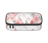 CMJSGG Motivo geometrico moderno, Astuccio per matite, Astuccio per matite Astuccio per penne a matita di grande capacità Borsa per cosmetici