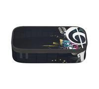 CMJSGG Musica astratta, Astuccio per matite, Astuccio per matite Astuccio per penne a matita di grande capacità Borsa per cosmetici