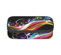 CMJSGG Musica colorata, Astuccio per matite, Astuccio per matite Astuccio per penne a matita di grande capacità Borsa per cosmetici