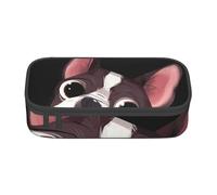 CMJSGG Natura del Boston Terrier, Astuccio per matite, Astuccio per matite Astuccio per penne a matita di grande capacità Borsa per cosmetici