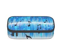 CMJSGG Note musicali con chiave, Astuccio per matite, Astuccio per matite Astuccio per penne a matita di grande capacità Borsa per cosmetici